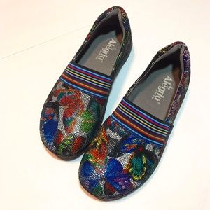 Butterfly Leather Rainbow Alegria “Glee” Shoes